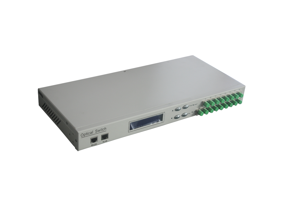 1&times;16 機(jī)架式單模光開關(guān) - 廣西科毅光通信