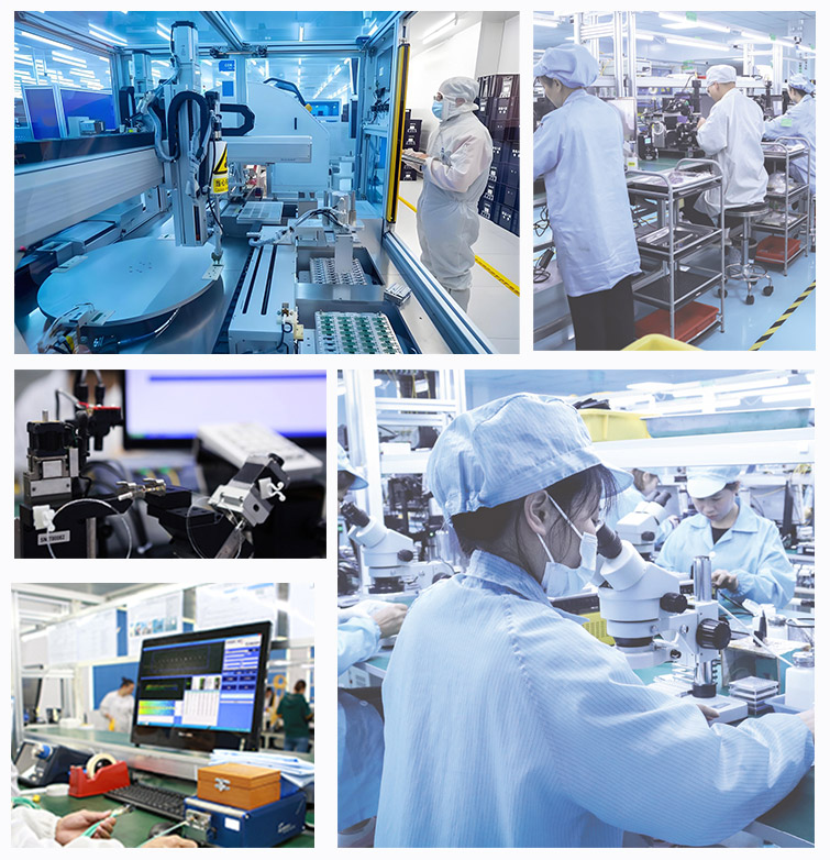 MEMS光開關矩陣生產(chǎn)線照片