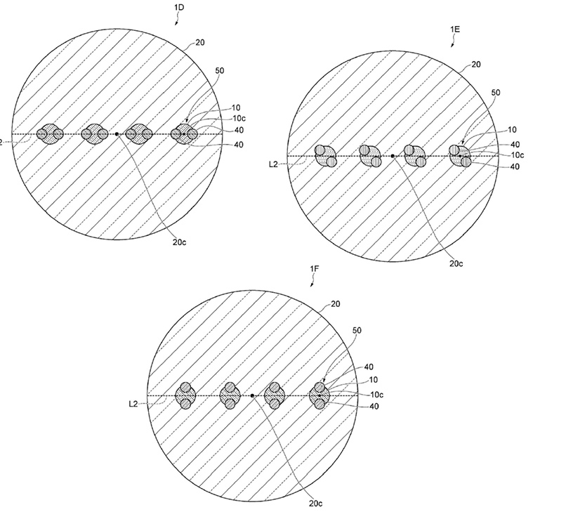 多纖芯保偏光纖剖視圖 - 廣西科毅光通信