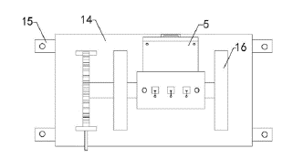 抗彎曲光纖分路器角度調(diào)節(jié)裝置結(jié)構(gòu)示意圖-廣西科毅光通信